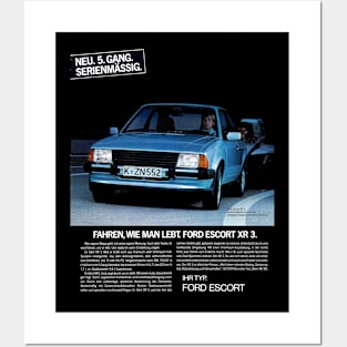 FORD ESCORT XR3 - advert Posters and Art